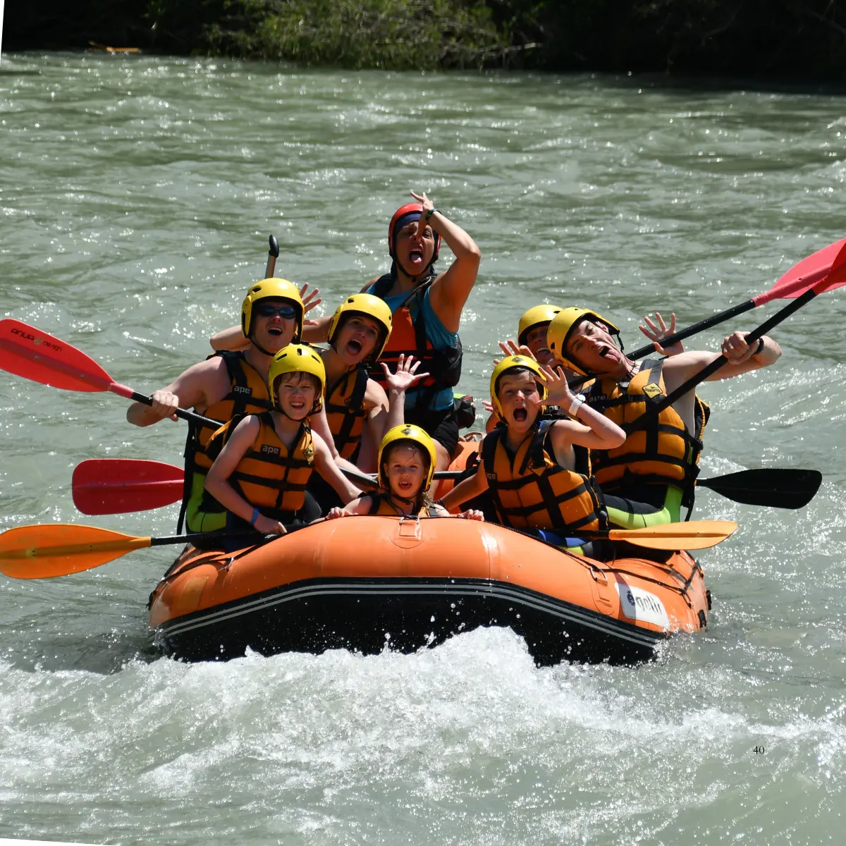 Rafting Familiar